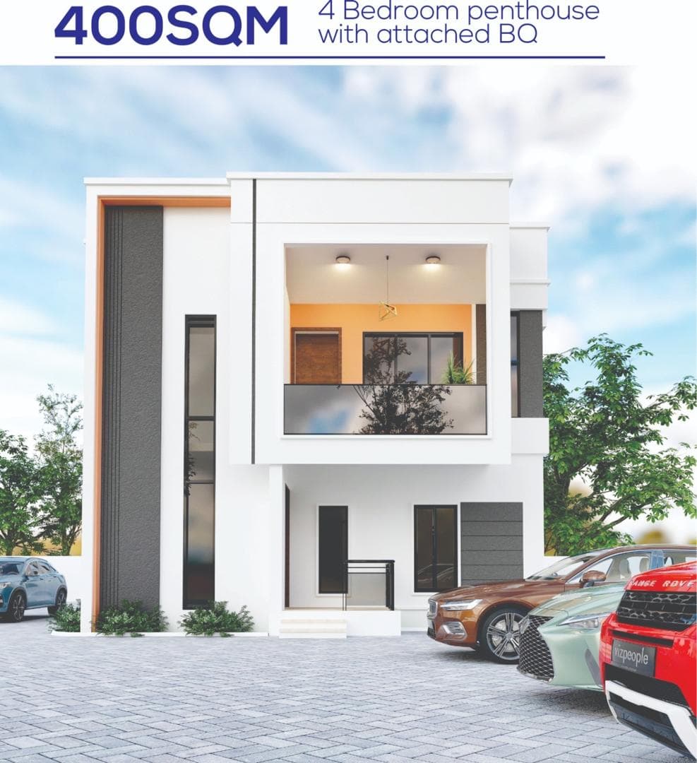 4 Bed Penthouse + BQ (400 SQM)